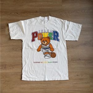 Inaka Power Teddy Tee - White